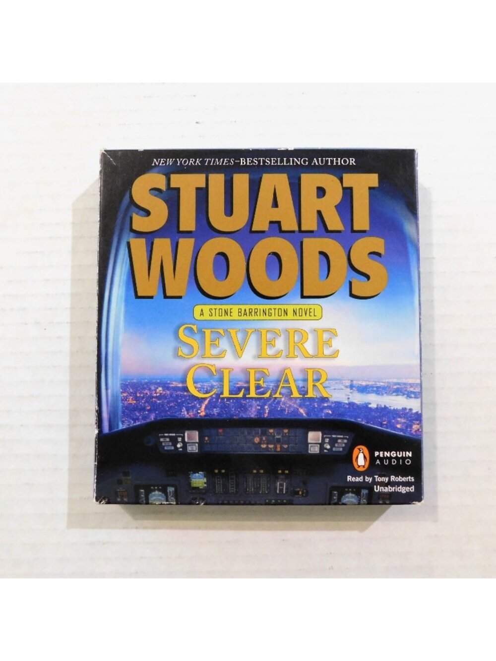 Stuart Woods Severe Clear Audiobook Unabridged 2012 Stone Barrington Novel 6 CDs